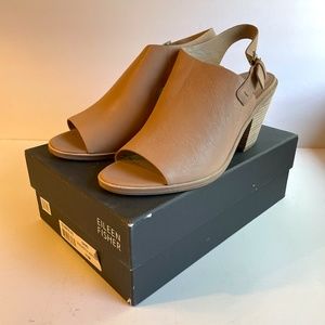Eileen Fisher size 11 Sand Colored "Glance" Sandal